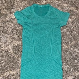 Lululemon Swiftly Tech Tee in Real Teal